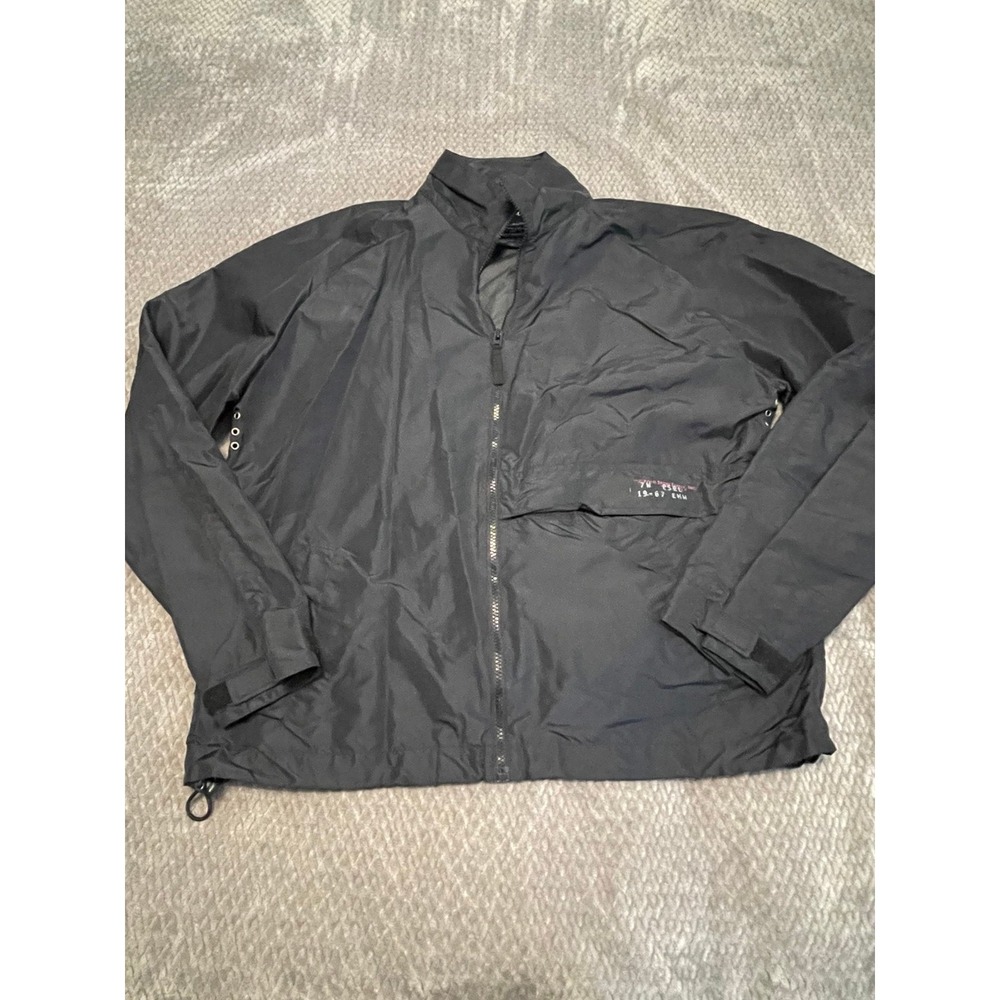 POLO SPORT RALPH LAUREN Mens Windbreaker Jacket - Black - size L